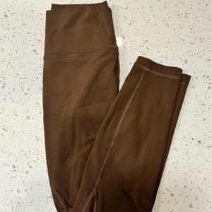 Lululemon align Java brown size 4